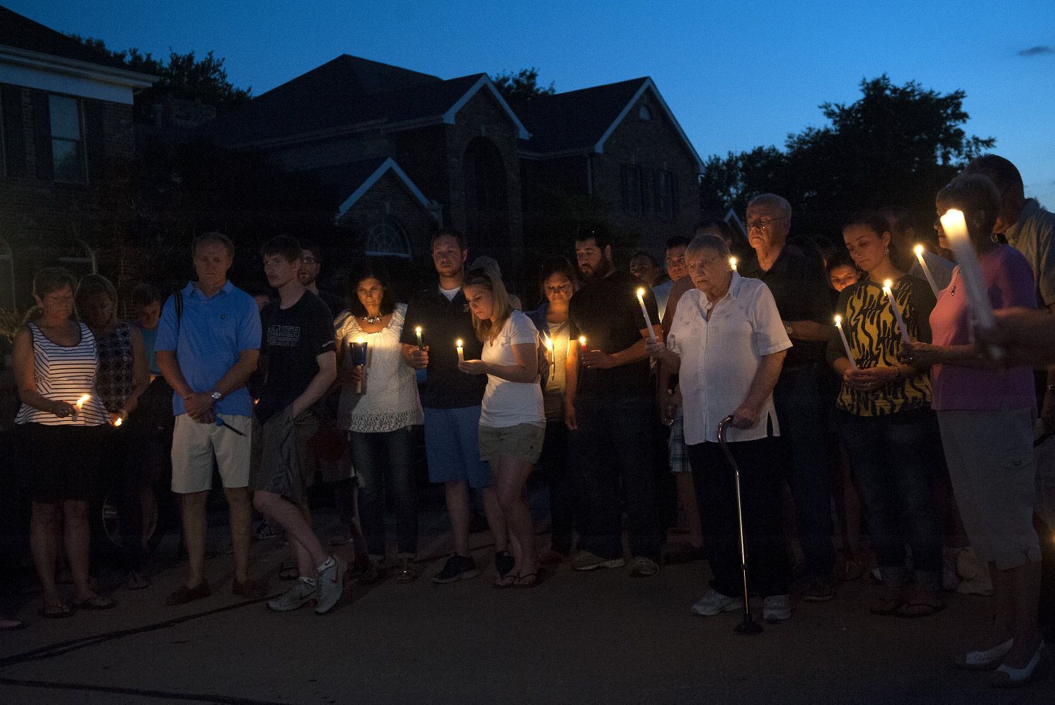 Vigil for missing Sunset Hills woman